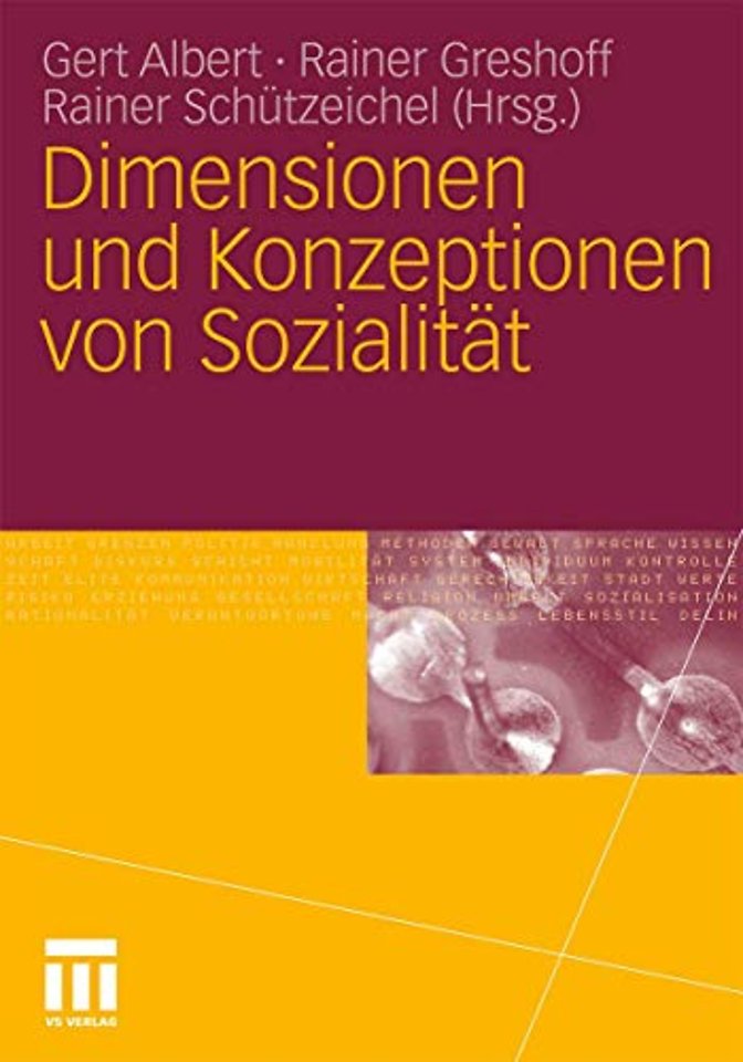 Dimensionen und Konzeptionen von Sozialität