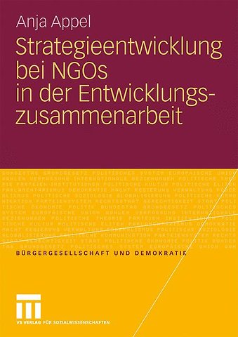 Strategieentwicklung bei NGOs in der Entwicklungszusammenarbeit
