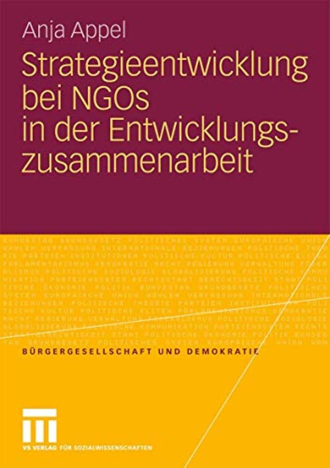 Strategieentwicklung bei NGOs in der Entwicklungszusammenarbeit