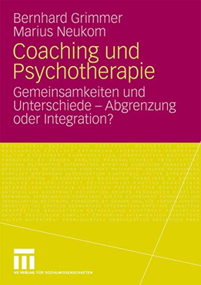 Coaching und Psychotherapie