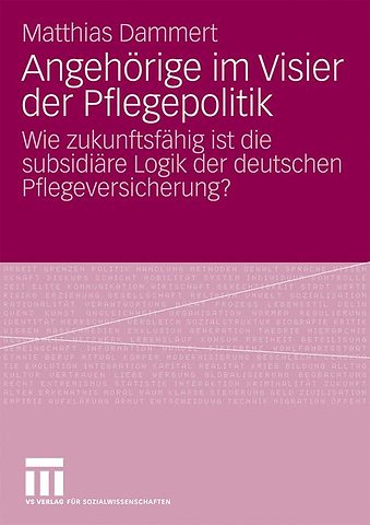 Angehörige im Visier der Pflegepolitik