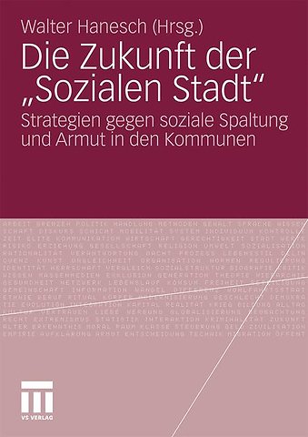 Die Zukunft der „Sozialen Stadt“