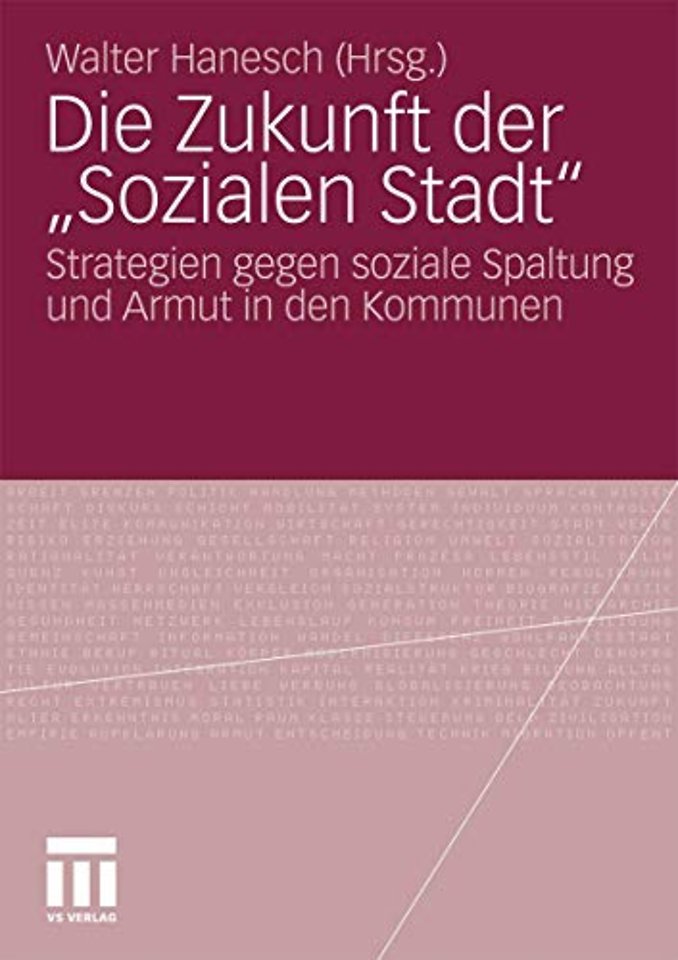 Die Zukunft der „Sozialen Stadt“
