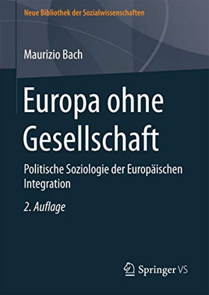 Europa ohne Gesellschaft