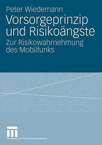 Vorsorgeprinzip und Risikoängste