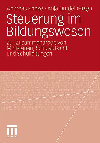 Steuerung im Bildungswesen