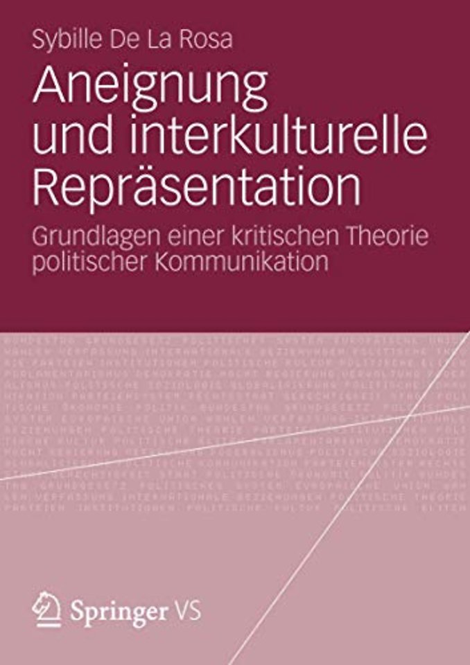 Aneignung und interkulturelle Repräsentation