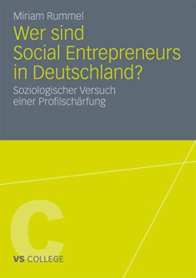Wer sind Social Entrepreneurs in Deutschland?
