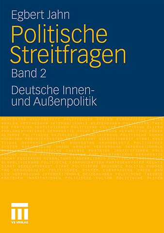 Politische Streitfragen