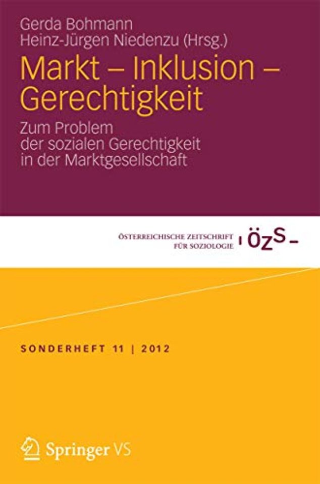 Markt – Inklusion - Gerechtigkeit
