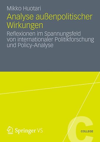 Analyse außenpolitischer Wirkungen