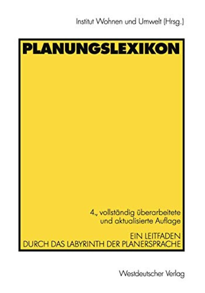 Planungslexikon