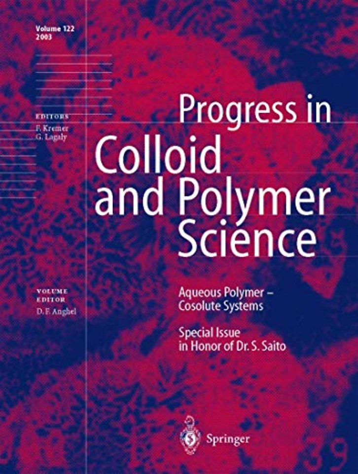 Aqueous Polymer — Cosolute Systems