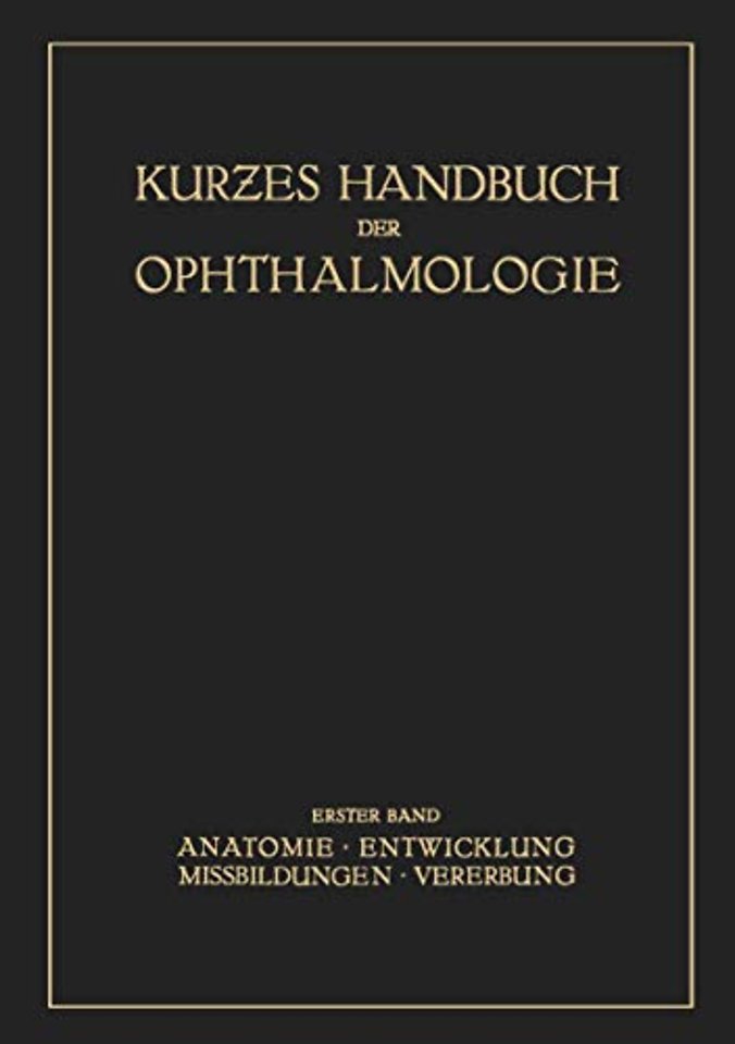 Kurzes Handbuch der Ophtalmologie