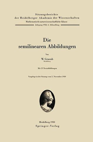 Die semilinearen Abbildungen