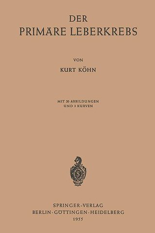 Der Primäre Leberkrebs