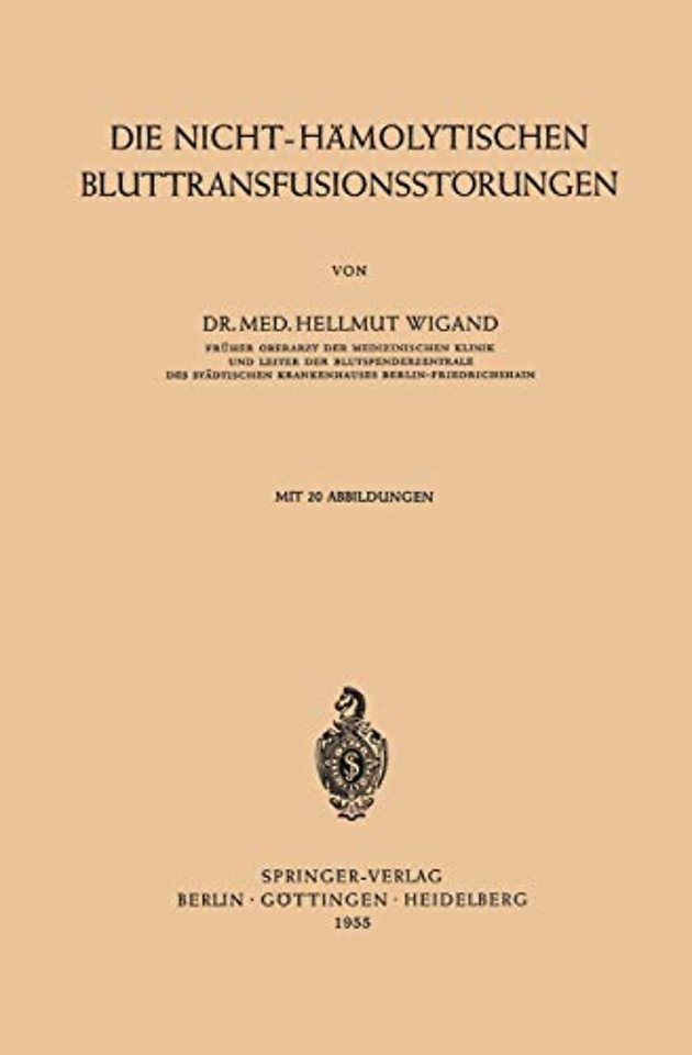 Die Nicht-Hämolytischen Bluttransfusionsstörungen