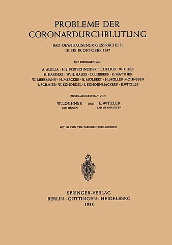 Probleme der Coronardurchblutung