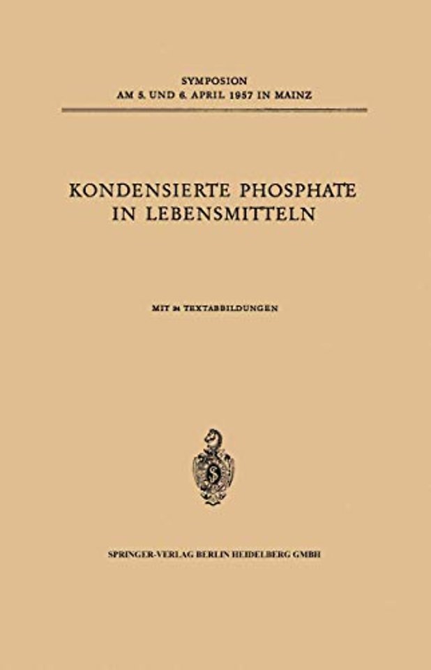 Kondensierte Phosphate in Lebensmitteln