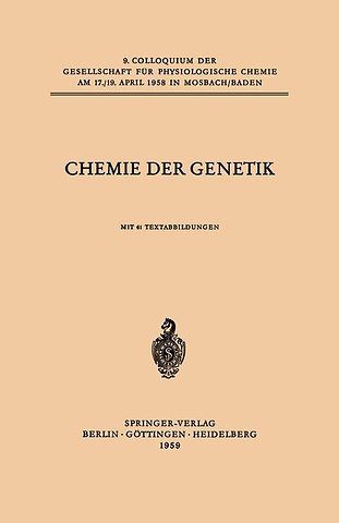 Chemie der Genetik