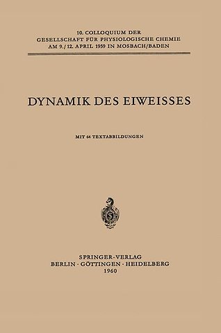 Dynamik des Eiweisses