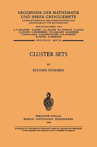 Cluster Sets