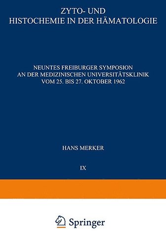 Zyto- und Histochemie in der Hämatologie