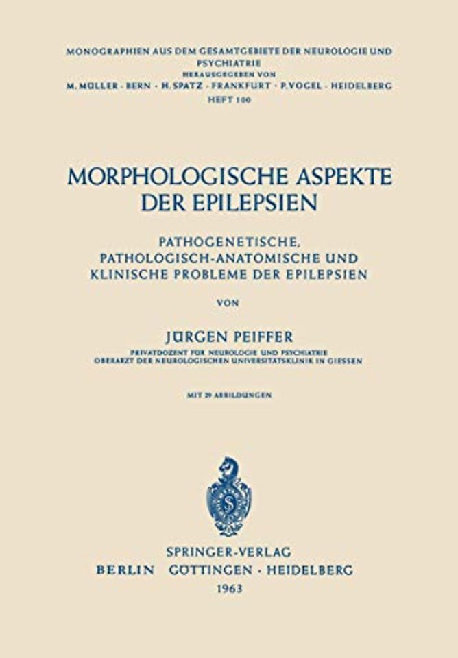 Morphologische Aspekte der Epilepsien