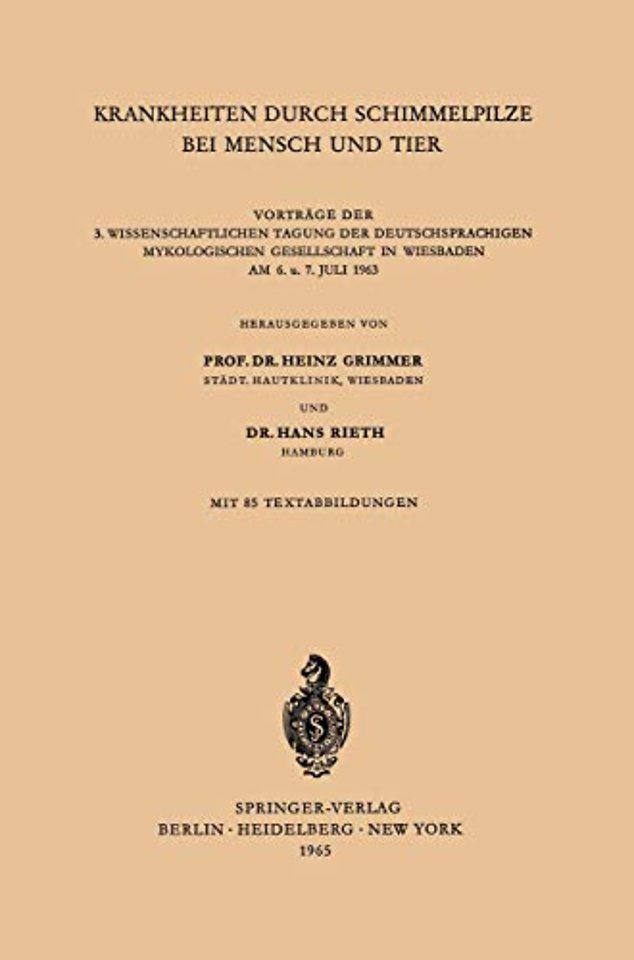 Krankheiten durch Schimmelpilze bei Mensch und Tier