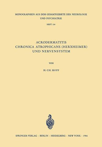 Acrodermatitis Chronica Atrophicans (Herxheimer) und Nervensystem