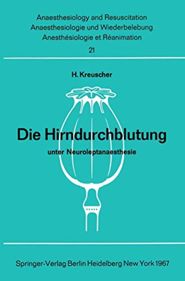 Die Hirndurchblutung unter Neuroleptanaesthesie