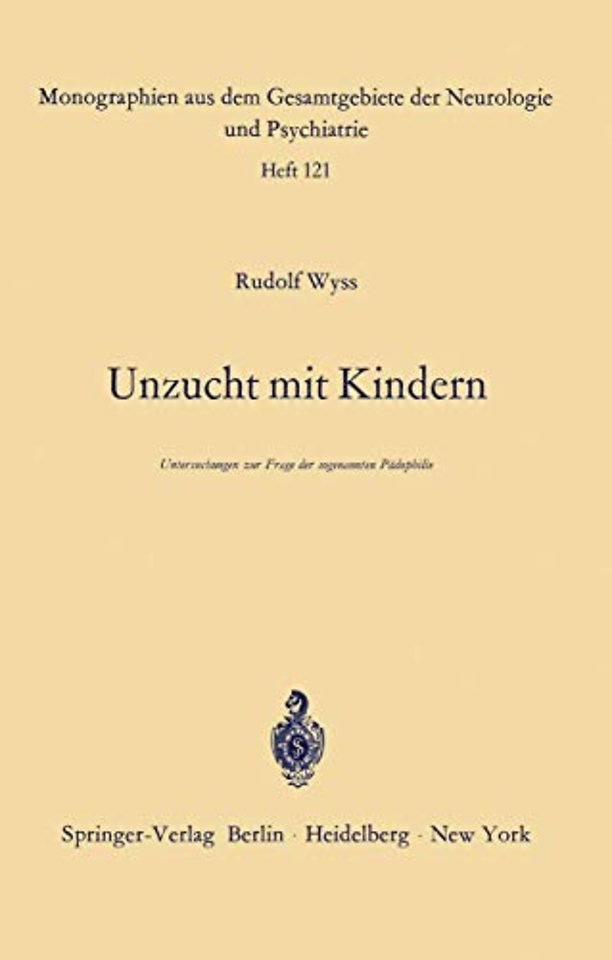 Unzucht mit Kindern