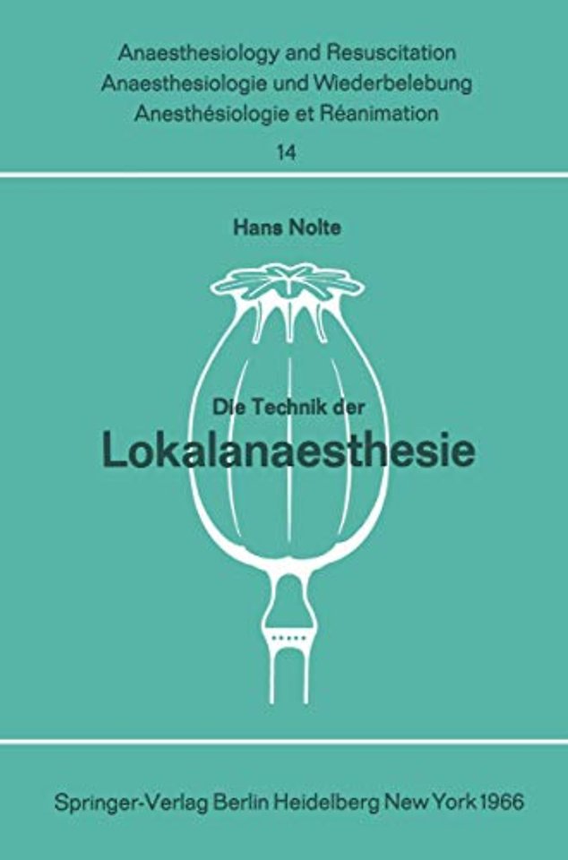Die Technik der Lokalanaesthesie