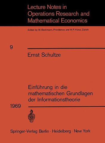 Einführung in die mathematischen Grundlagen der Informationstheorie
