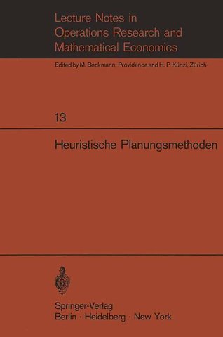 Heuristische Planungsmethoden