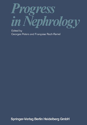 Progress in Nephrology