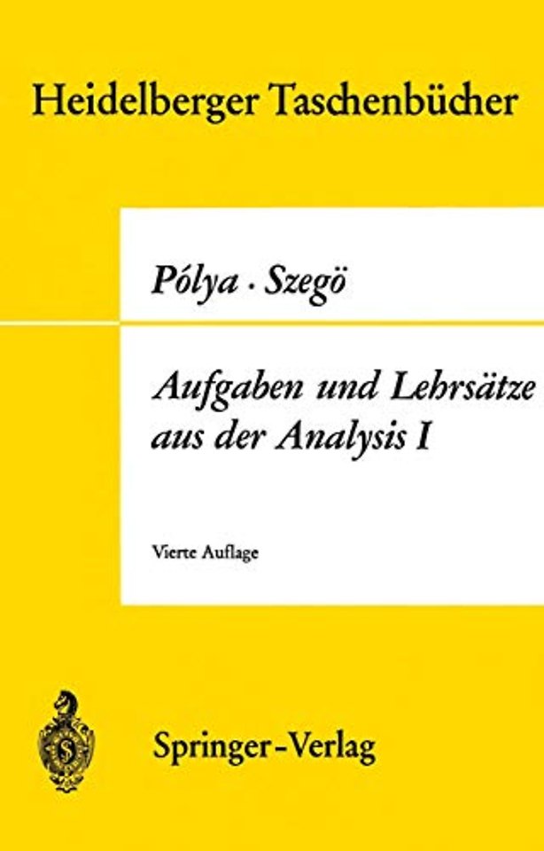 Aufgaben und Lehrsätze aus der Analysis