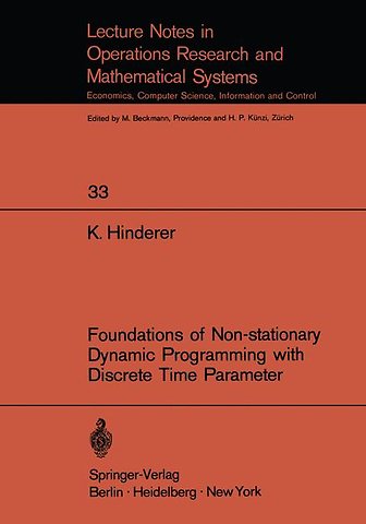 Foundations of Non-stationary Dynamic Programming with Discrete Time Parameter
