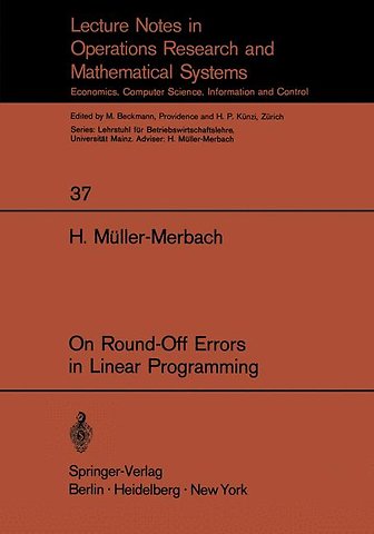 On Round-Off Errors in Linear Programming