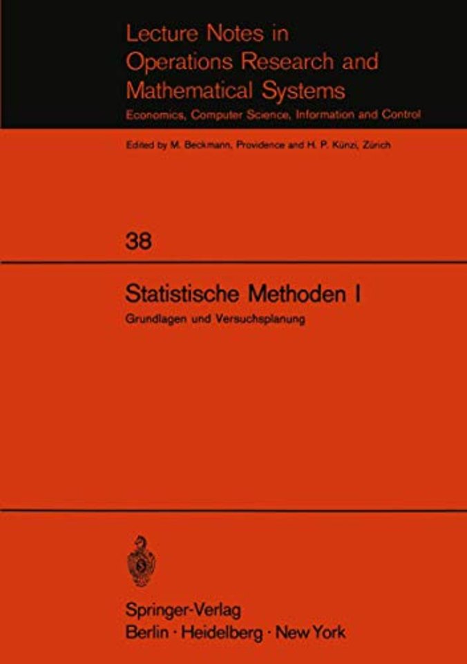 Statistische Methoden I