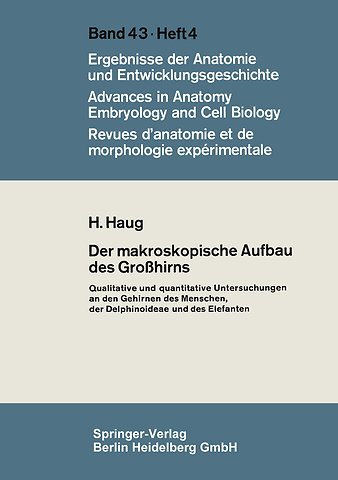 Der makroskopische Aufbau des Großhirns