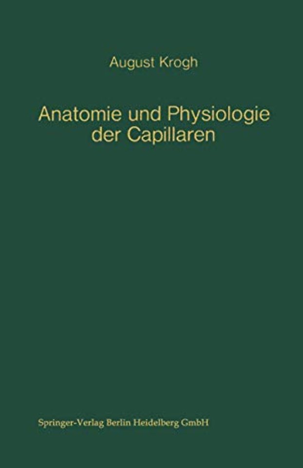 Anatomie und Physiologie der Capillaren