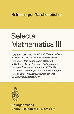 Selecta Mathematica III