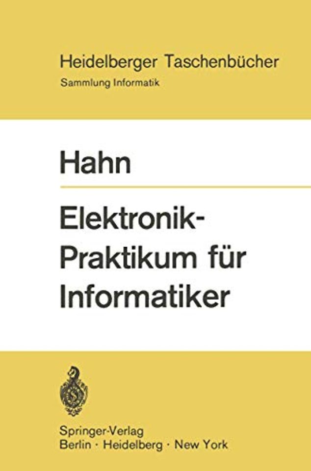 Elektronik-Praktikum für Informatiker