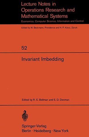 Invariant Imbedding
