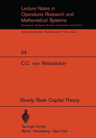 Steady State Capital Theory