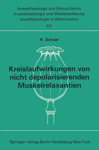 Kreislaufwirkungen von nicht depolarisierenden Muskelrelaxantien