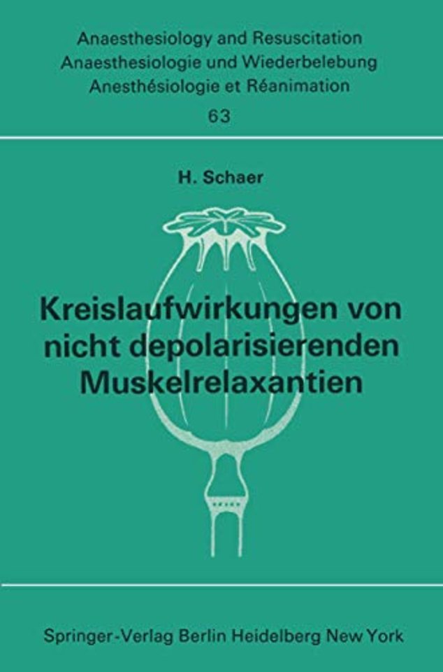 Kreislaufwirkungen von nicht depolarisierenden Muskelrelaxantien