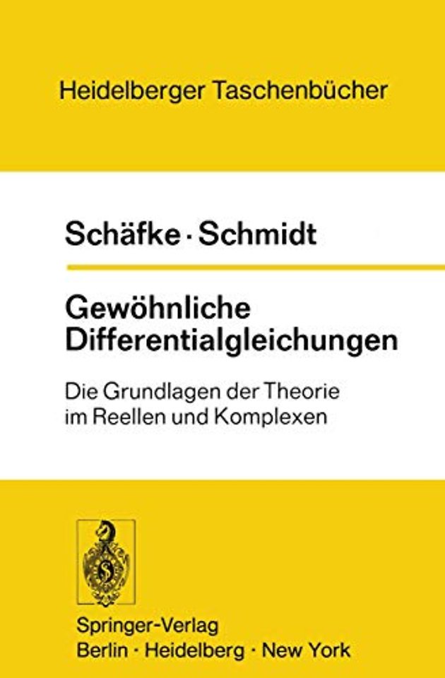 Gewöhnliche Differentialgleichungen