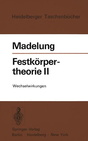Festkörpertheorie II